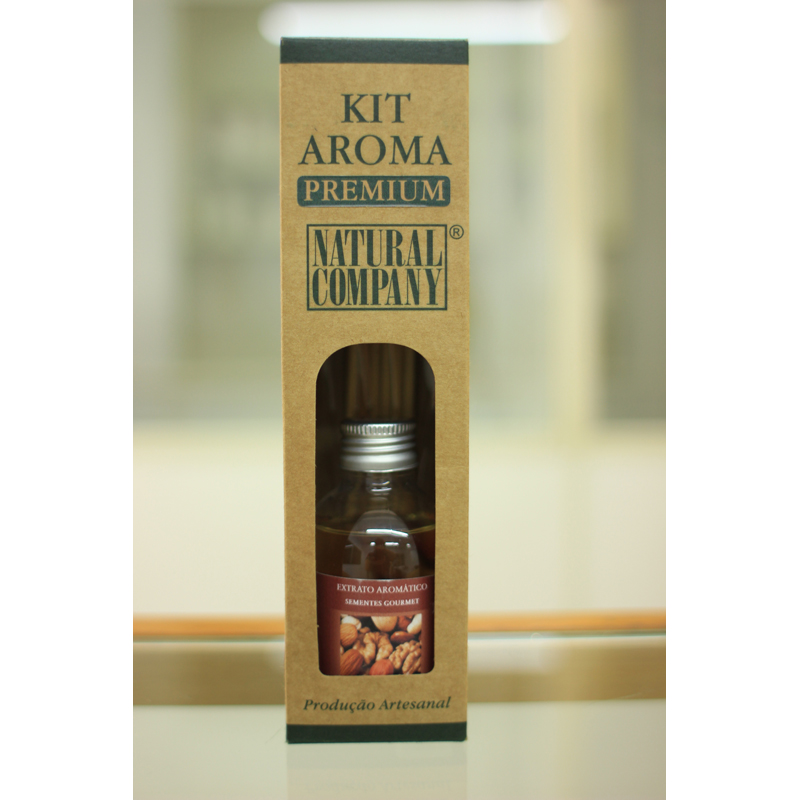 Kit Aroma Premium - Sementes Gourmet - 120ml - Natural Company